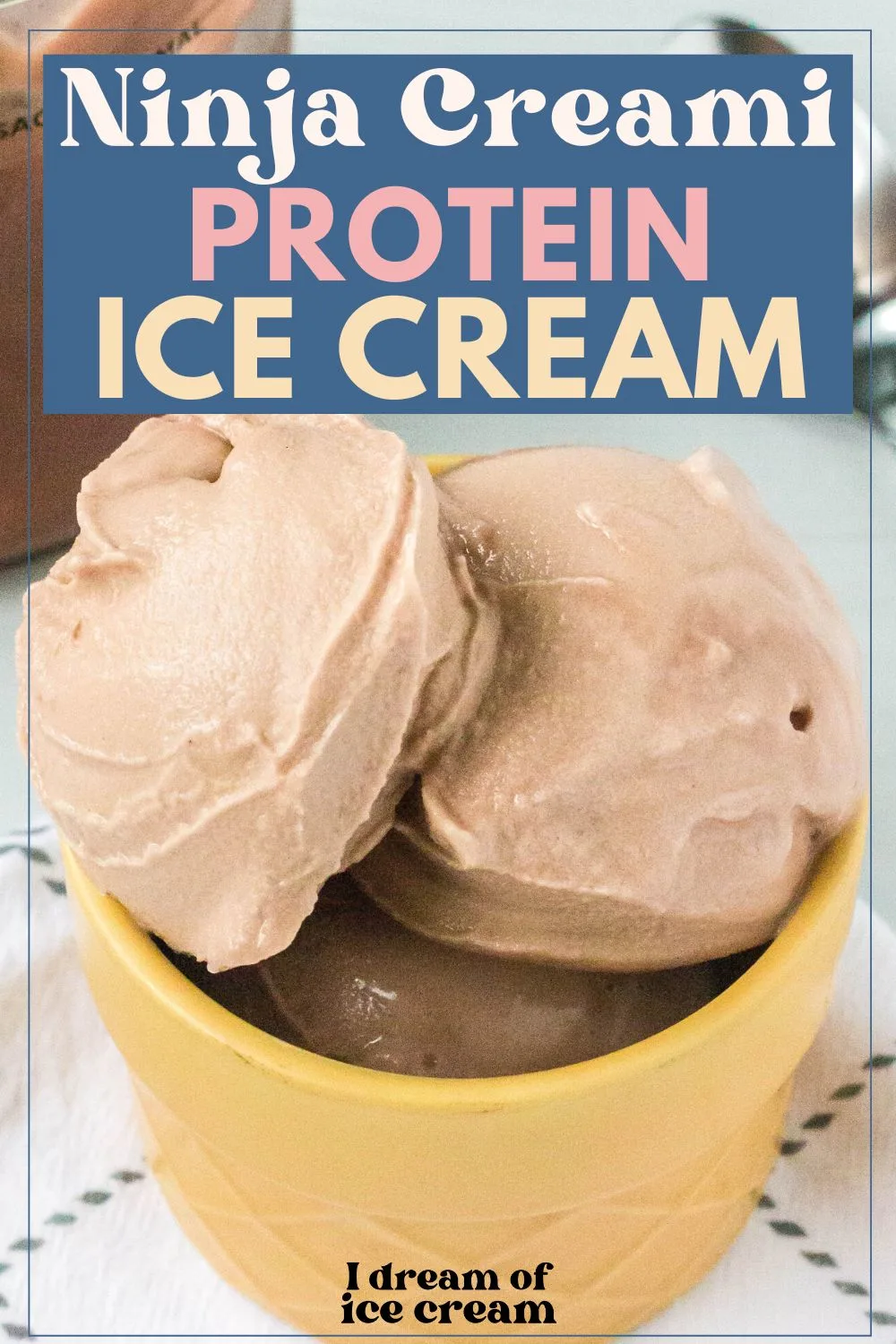 Ninja Creami Protein Ice Cream