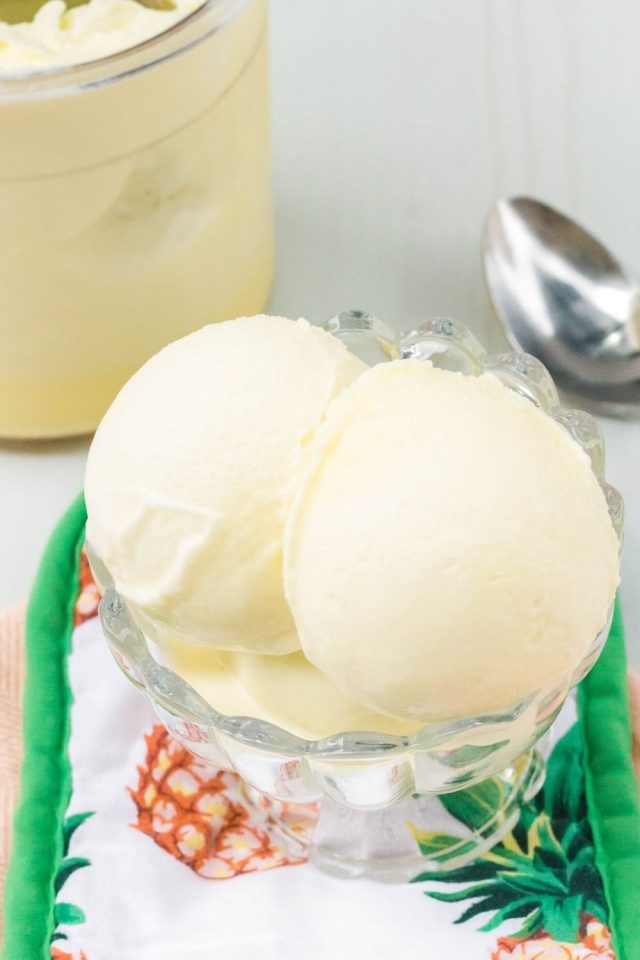 Ninja Creami Piña Colada Ice Cream I Dream of Ice Cream