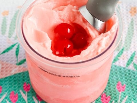 Ninja Creami Shirley Temple Ice Cream - I Dream of Ice Cream