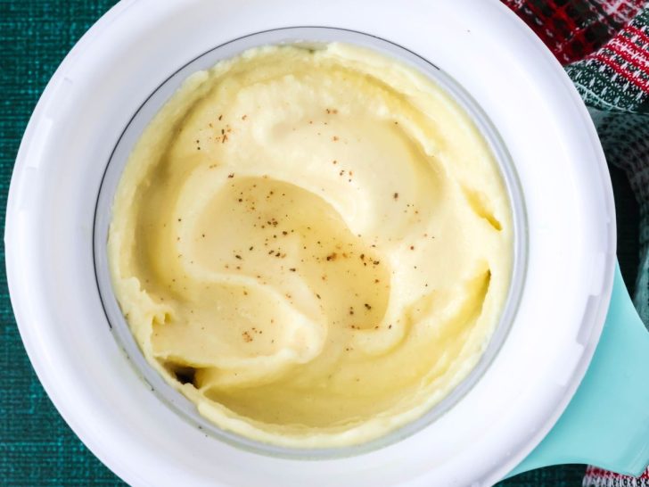 Dash My Mug eggnog ice cream sprinkled with nutmeg